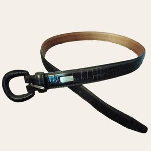 Lauren Ralph Lauren brown genuine Italian leather belt